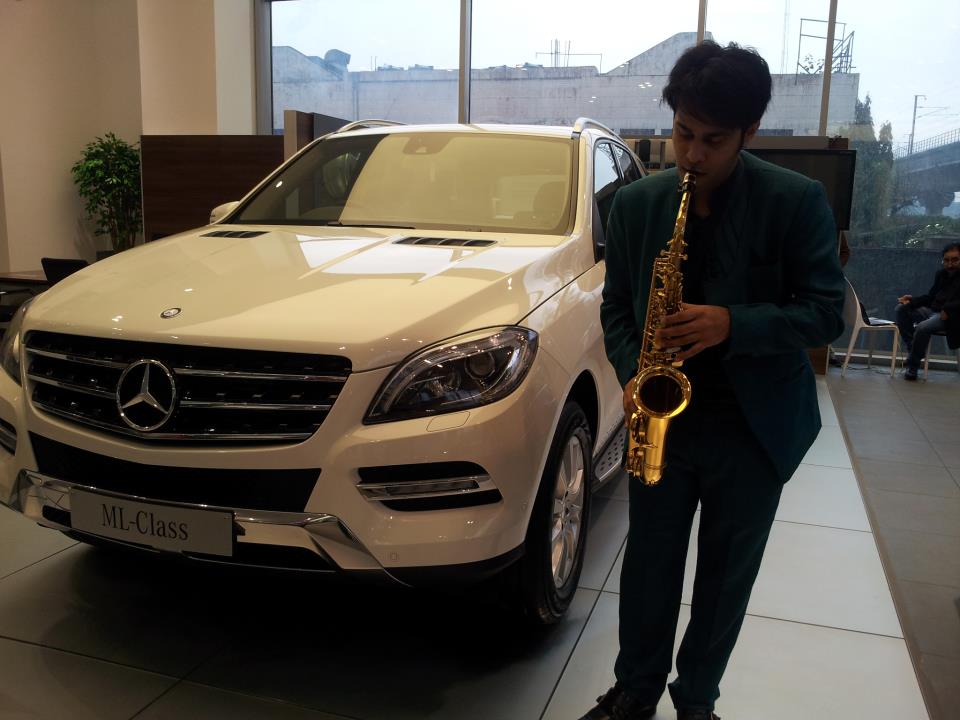 best saxophone artists Abu Dhabi Uae